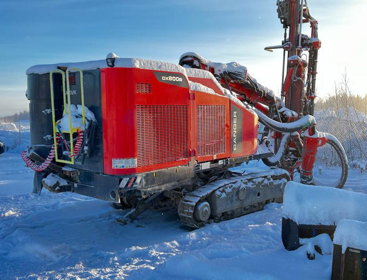 Sandvik DX800R - Drilling rig: picture 5 Sandvik DX800R - Drilling rig: picture 5