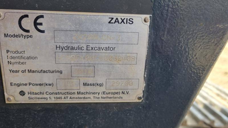 Hitachi ZX280 - Crawler excavator: picture 5 Hitachi ZX280 - Crawler excavator: picture 5