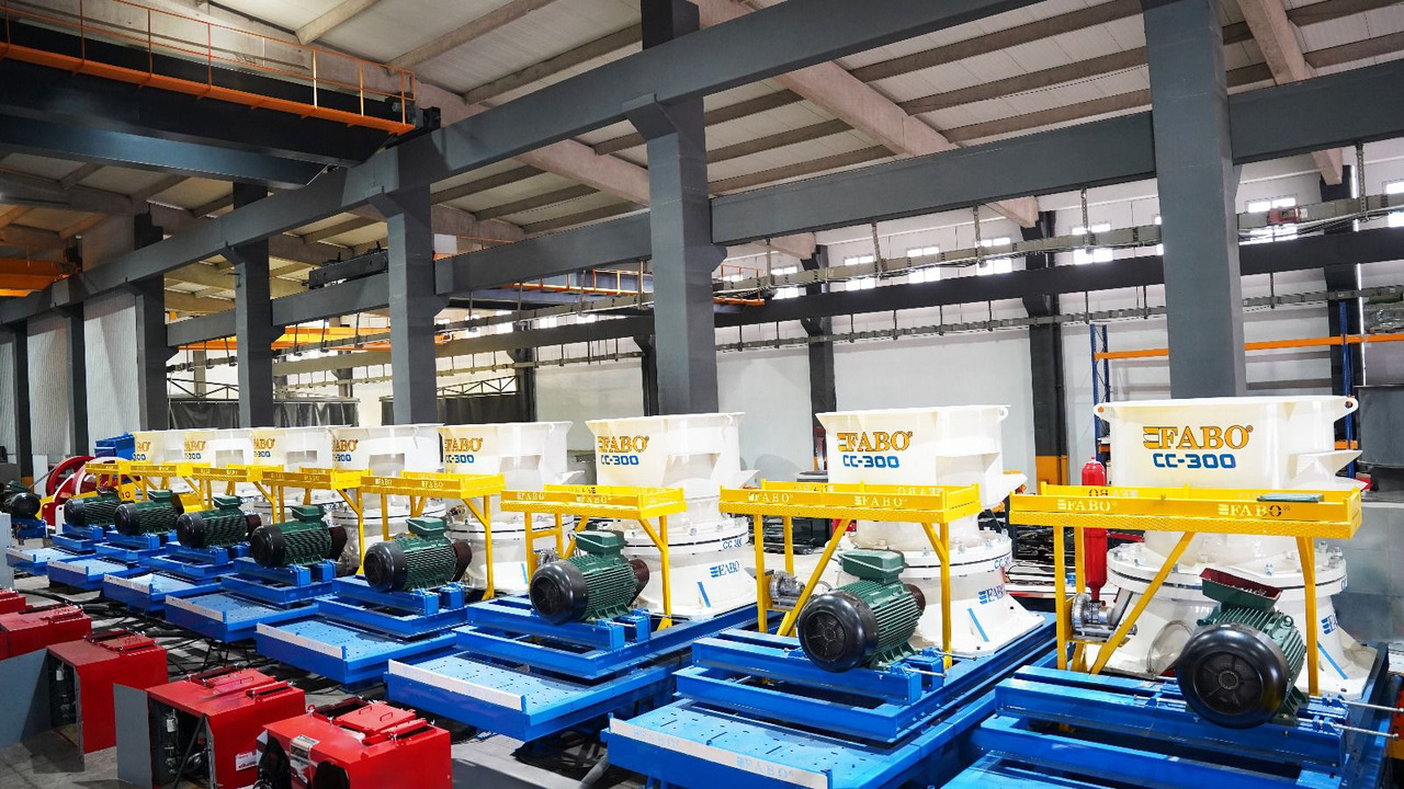 FABO Cone crusher - Cone crusher: picture 2 FABO Cone crusher - Cone crusher: picture 2