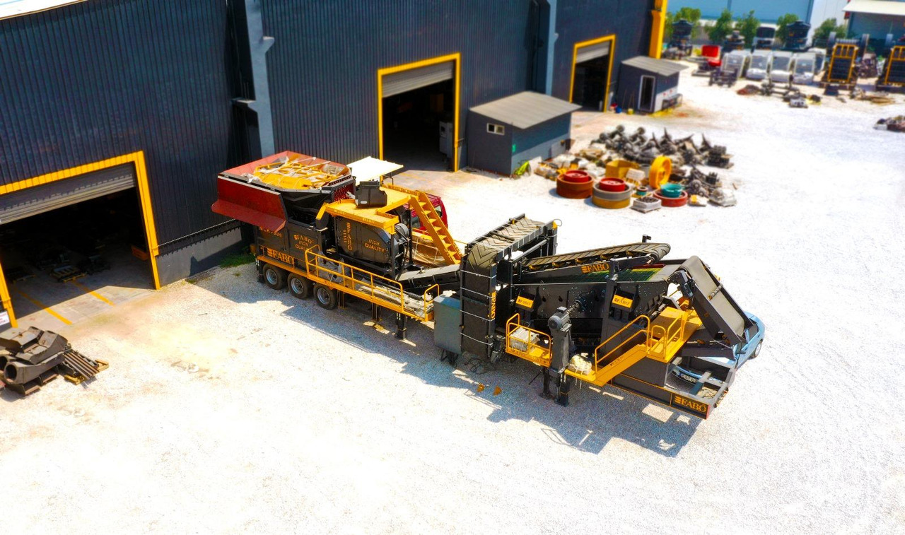FABO MOBILE CRUSHING PLANT - Mining machinery: picture 1 FABO MOBILE CRUSHING PLANT - Mining machinery: picture 1
