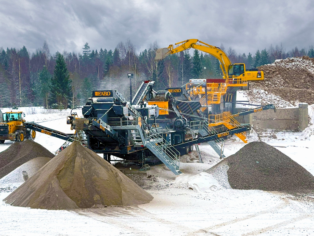 FABO Mobile crusher - Mobile crusher: picture 4 FABO Mobile crusher - Mobile crusher: picture 4