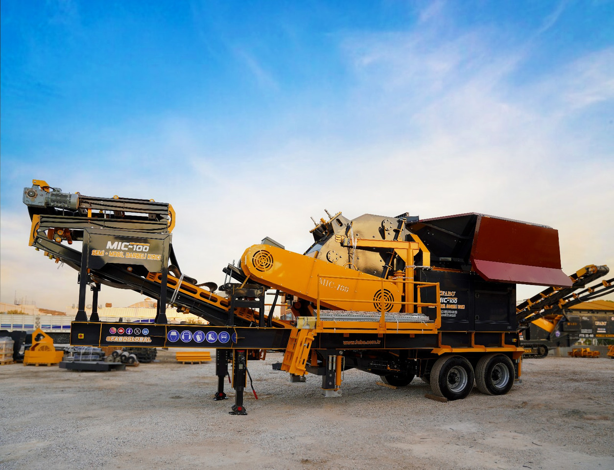 FABO Mobile crusher - Mobile crusher: picture 2 FABO Mobile crusher - Mobile crusher: picture 2