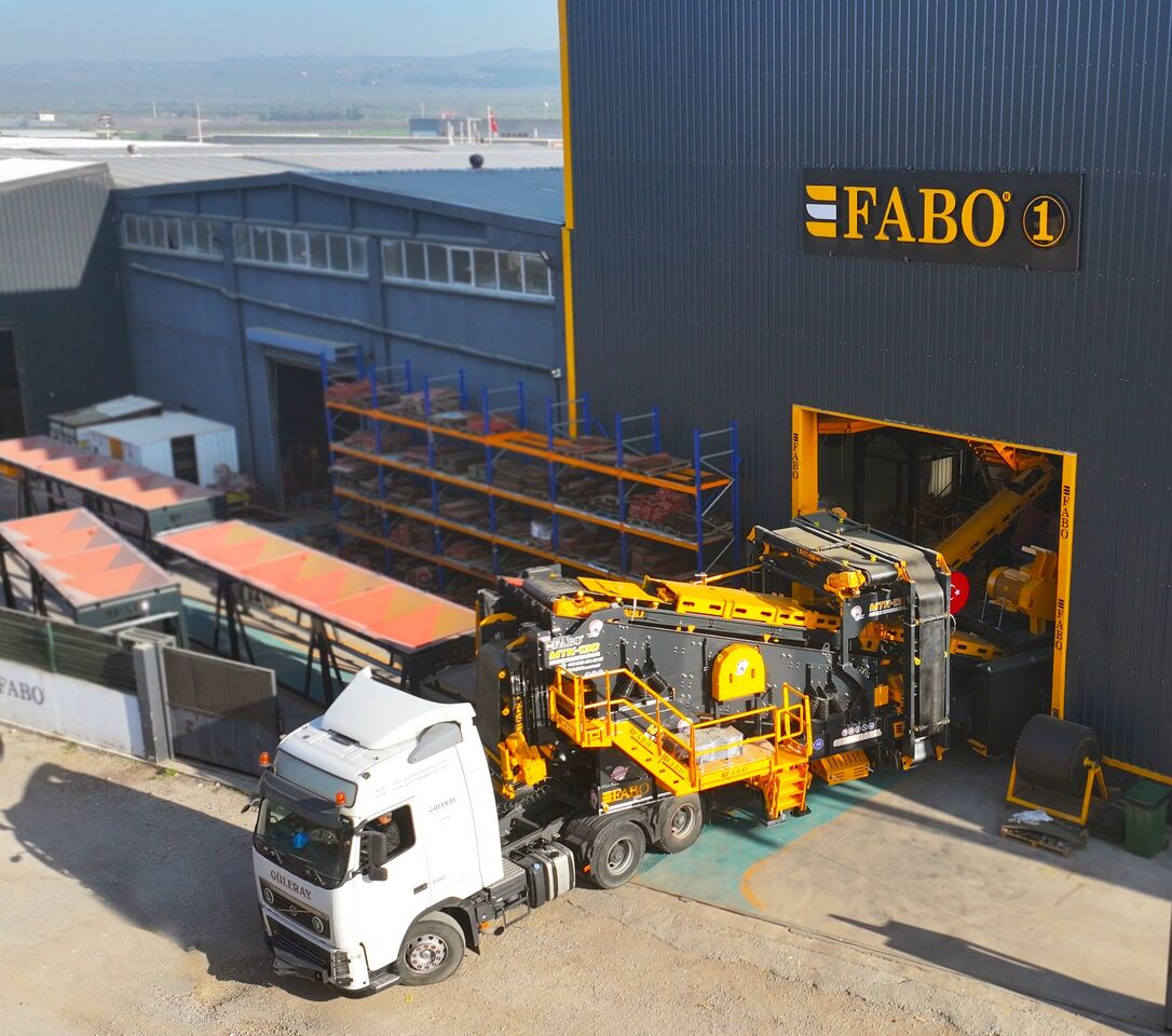 FABO Mobile crusher - Mobile crusher: picture 4 FABO Mobile crusher - Mobile crusher: picture 4