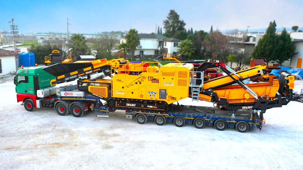 FABO Mobile crusher - Mobile crusher: picture 4 FABO Mobile crusher - Mobile crusher: picture 4