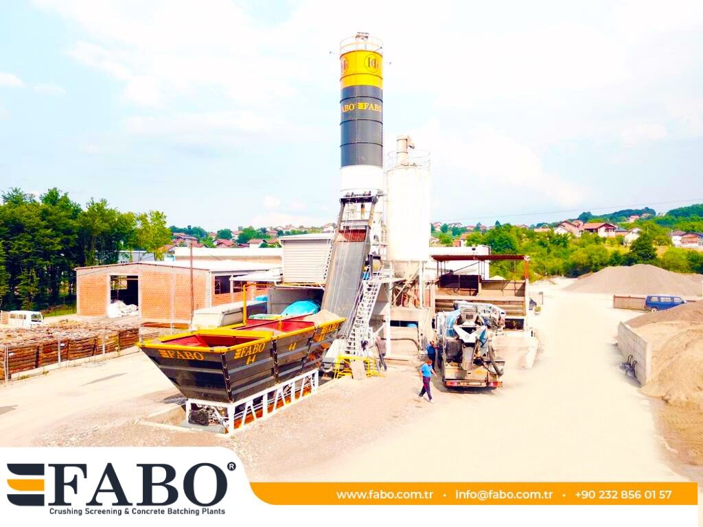 FABO compact concrete plant - Concrete plant: picture 2 FABO compact concrete plant - Concrete plant: picture 2
