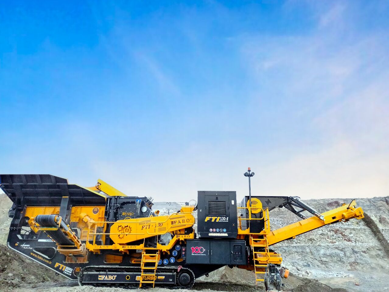 FABO crawler crusher - Crusher: picture 3 FABO crawler crusher - Crusher: picture 3