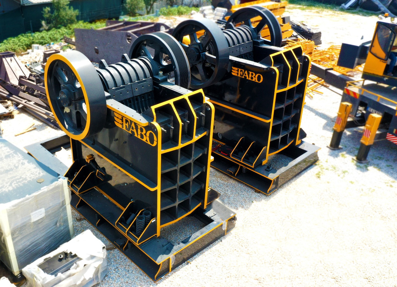 FABO jaw crusher - Jaw crusher: picture 1 FABO jaw crusher - Jaw crusher: picture 1