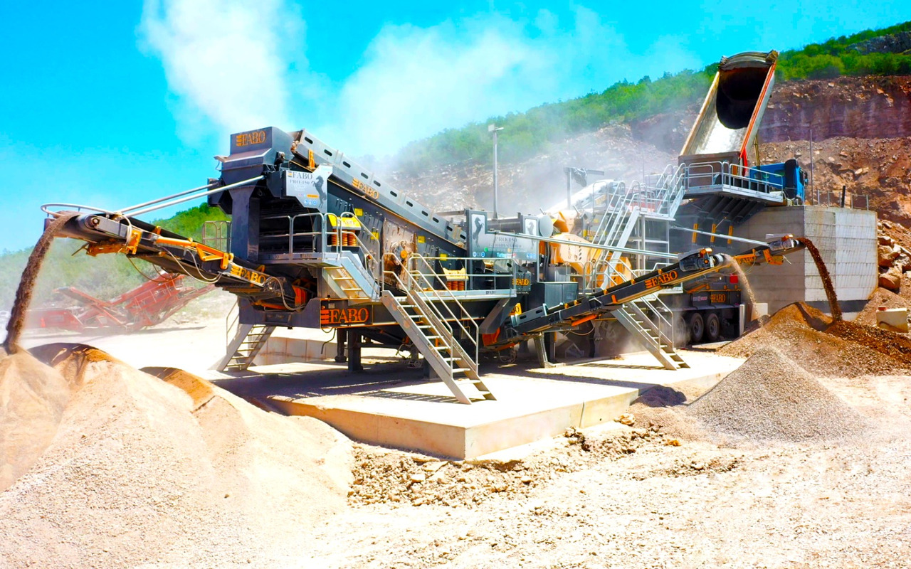 FABO mining machinery - crushing plant - Mining machinery: picture 1 FABO mining machinery - crushing plant - Mining machinery: picture 1