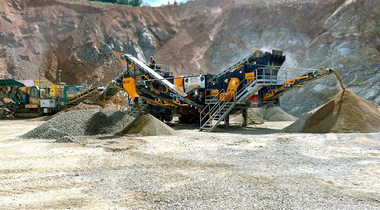 FABO mining machinery - crushing plant - Mining machinery: picture 1 FABO mining machinery - crushing plant - Mining machinery: picture 1