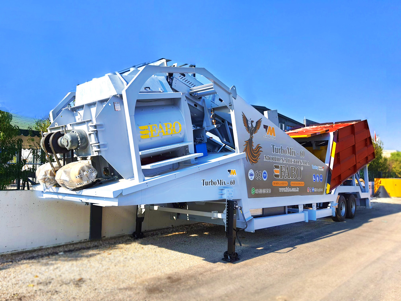 FABO mobile concrete batching plant - Concrete plant: picture 5 FABO mobile concrete batching plant - Concrete plant: picture 5