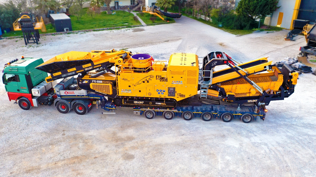 FABO mobile cone crusher - Cone crusher: picture 1 FABO mobile cone crusher - Cone crusher: picture 1