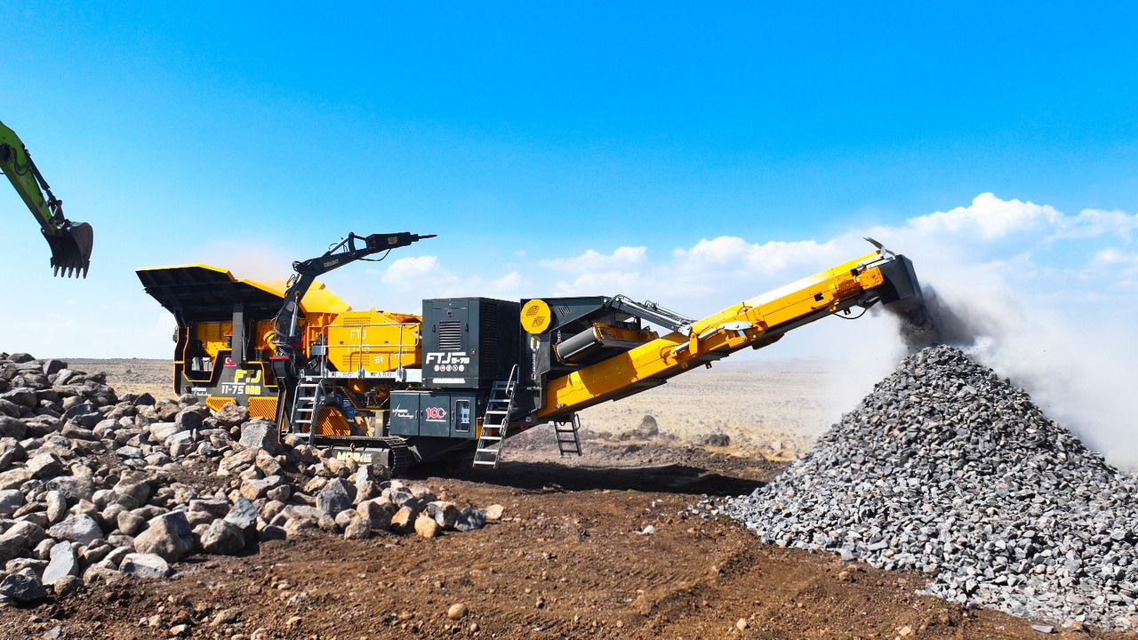 FABO mobile jaw crusher - Jaw crusher: picture 1 FABO mobile jaw crusher - Jaw crusher: picture 1