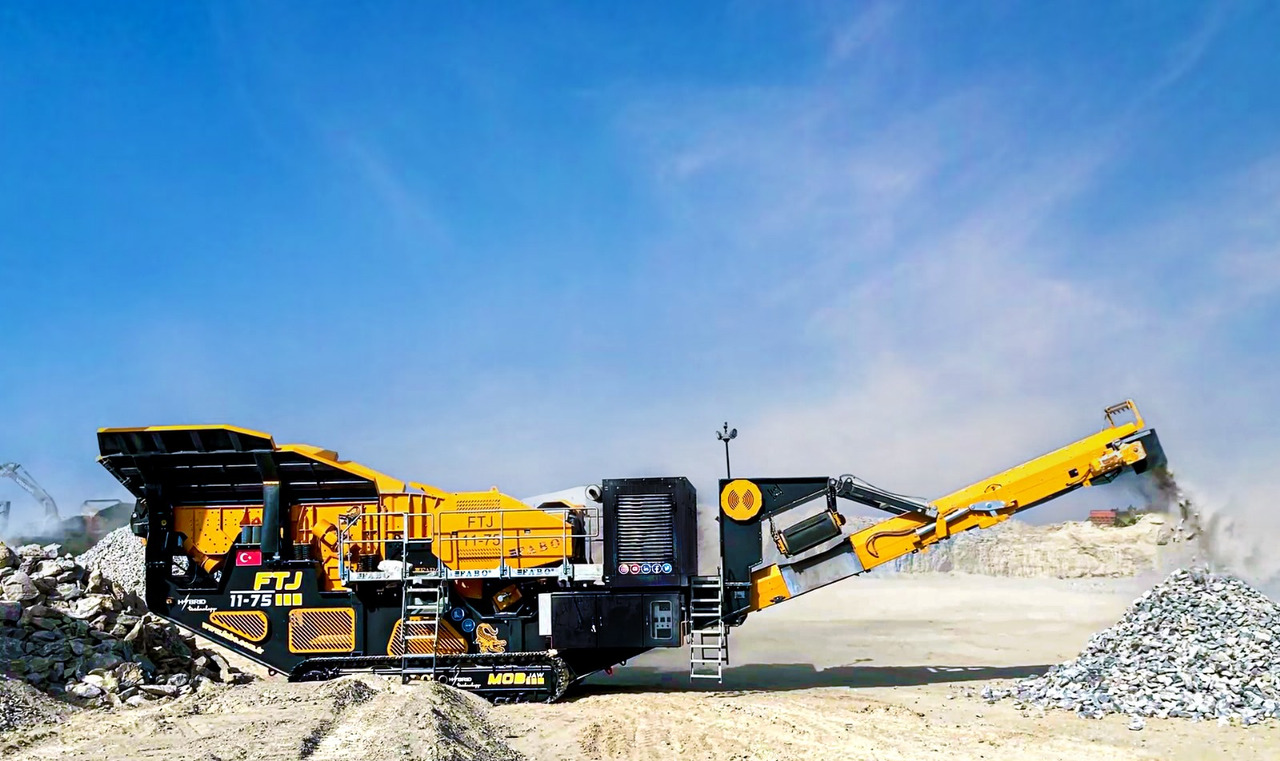 FABO mobile jaw crusher - Jaw crusher: picture 1 FABO mobile jaw crusher - Jaw crusher: picture 1