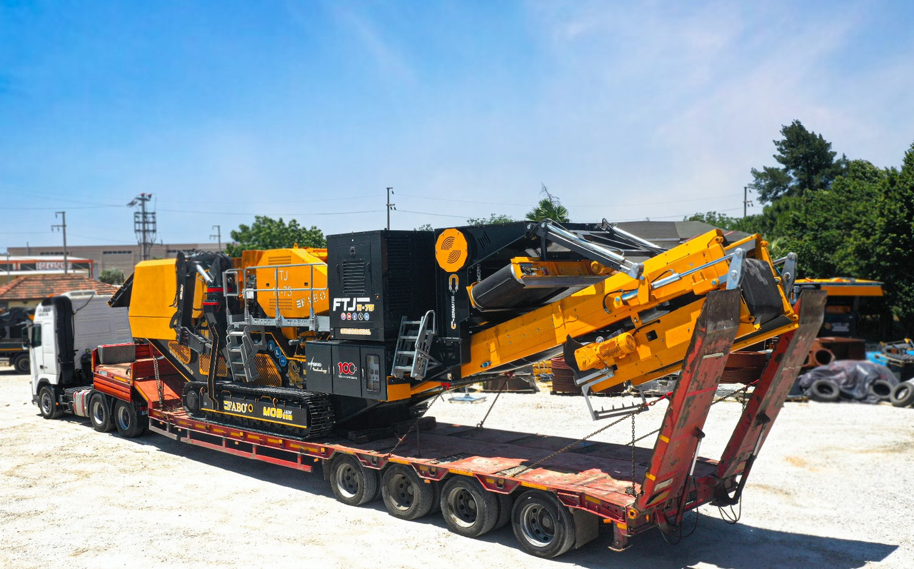 New Jaw crusher FABO mobile jaw crusher: picture 5