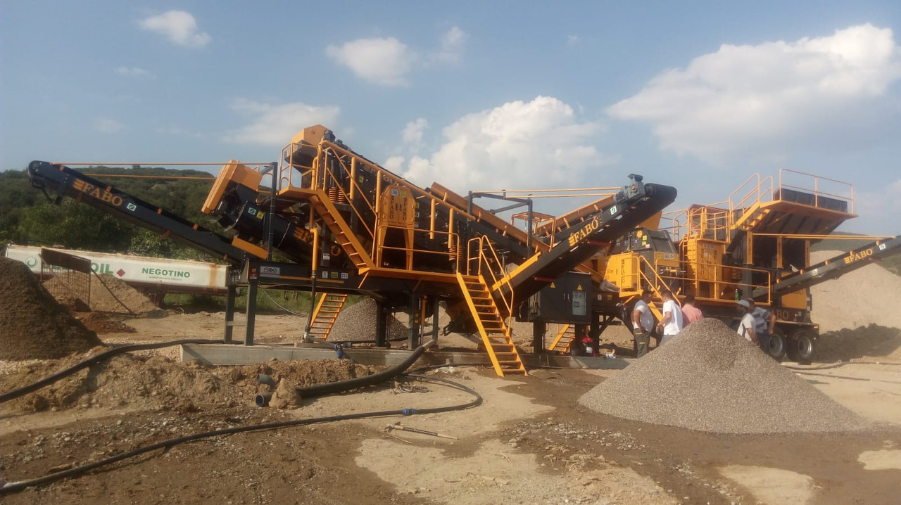 New Jaw crusher FABO mobile jaw crusher: picture 12