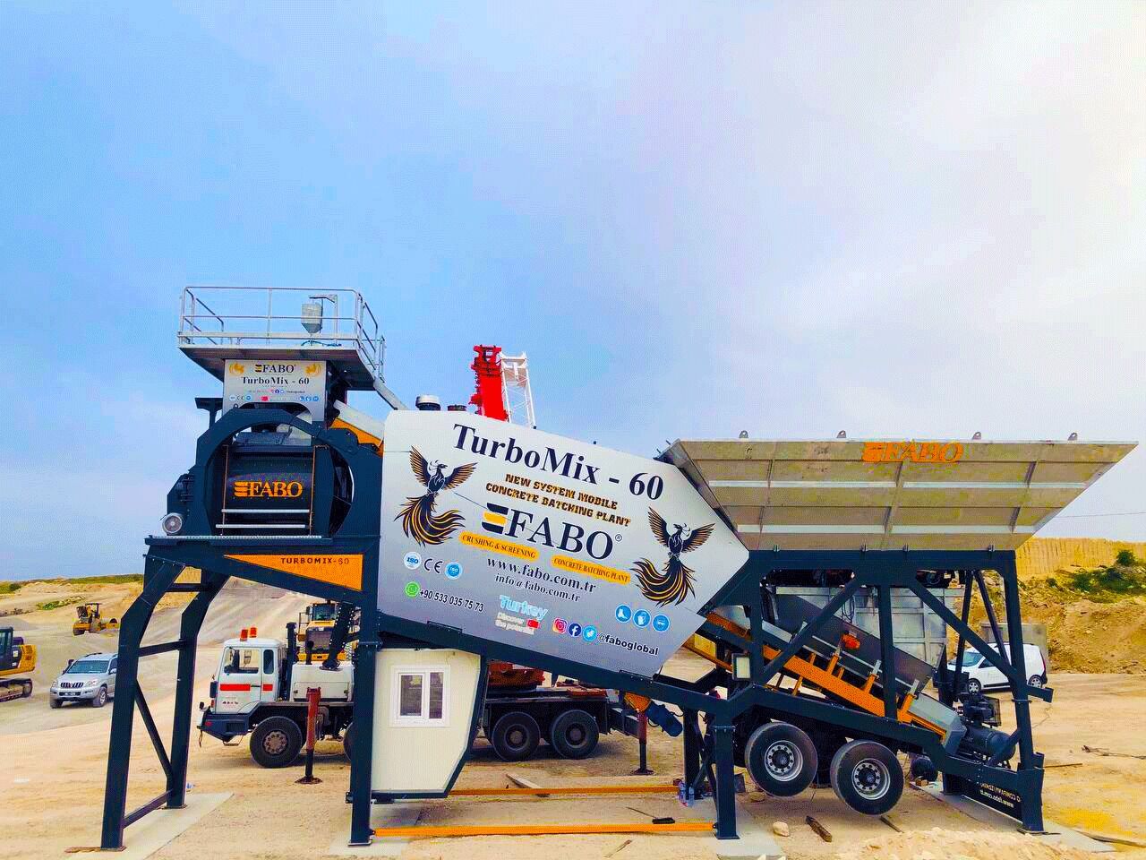 FABO ready mix concrete plant - Concrete plant: picture 5 FABO ready mix concrete plant - Concrete plant: picture 5