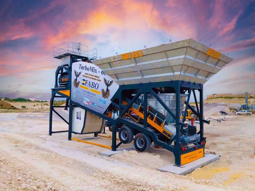 FABO ready mix concrete plant - Concrete plant: picture 4 FABO ready mix concrete plant - Concrete plant: picture 4