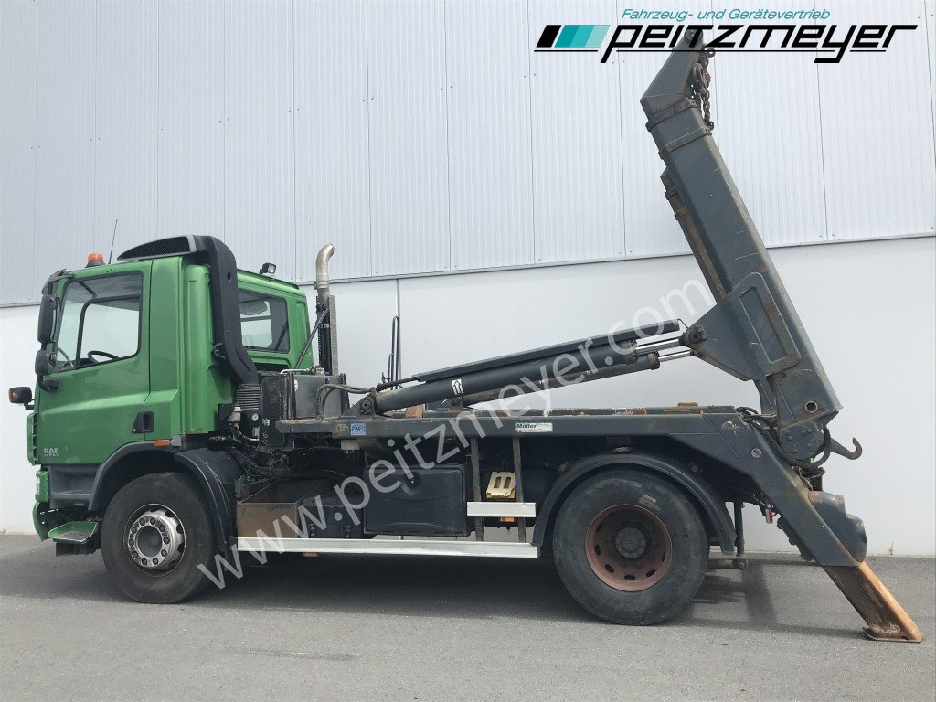 Skip loader truck DAF CF 75.310 BL Meiller AK 12 T Absetzkipper: picture 8