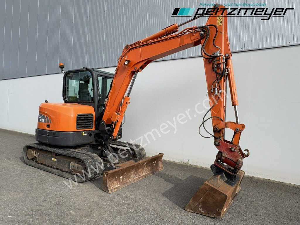 Doosan Kettenbagger DX 63-3 PowerTilt 070 , MS 03, mehrfach vorhanden - Mini excavator: picture 2 Doosan Kettenbagger DX 63-3 PowerTilt 070 , MS 03, mehrfach vorhanden - Mini excavator: picture 2