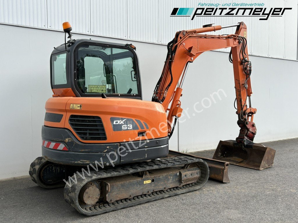 Doosan Kettenbagger DX 63-3 PowerTilt 070 , MS 03, mehrfach vorhanden - Mini excavator: picture 4 Doosan Kettenbagger DX 63-3 PowerTilt 070 , MS 03, mehrfach vorhanden - Mini excavator: picture 4