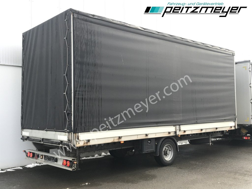 Curtainsider trailer Fuchs, Heinrich Pritsche / Plane EAPL 55.72 TL Schiebeplane, Edscha: picture 1