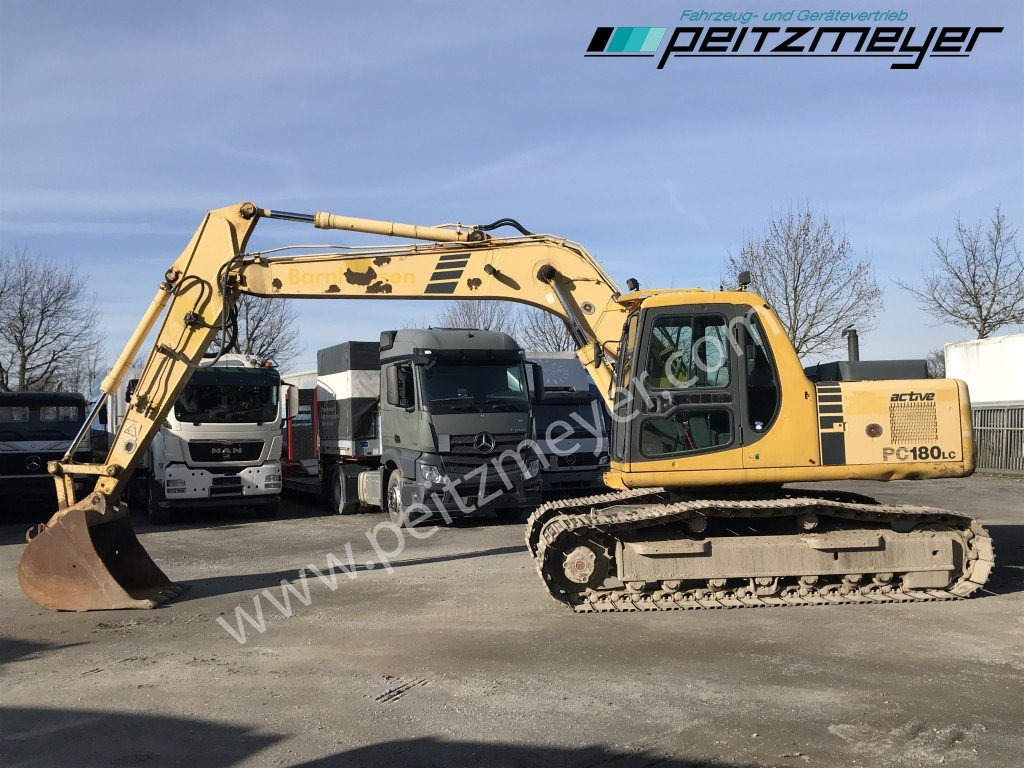 Crawler excavator KOMATSU KETTENBAGGER PC 180 LC - 6K: picture 7