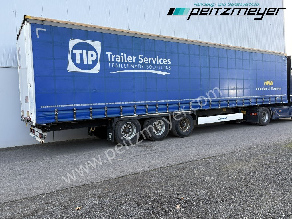 KRONE SD Schiebeplane, Trommelbremse KM Stand: 238.370 km - Curtainsider semi-trailer: picture 1 KRONE SD Schiebeplane, Trommelbremse KM Stand: 238.370 km - Curtainsider semi-trailer: picture 1