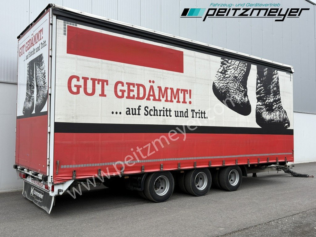 KRUKENMEIER Tridemanhänger TLP 25 zwillingsbereift, Liftachse - Curtainsider trailer: picture 1 KRUKENMEIER Tridemanhänger TLP 25 zwillingsbereift, Liftachse - Curtainsider trailer: picture 1