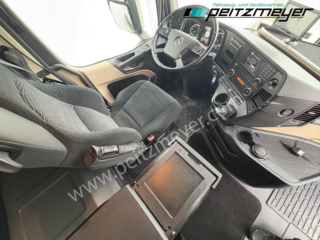 Curtainsider truck MERCEDES-BENZ Actros 2545 LL Pritsche, Klima, Standklima, PPC, EU 6 MP 4 - Edscha: picture 13 Curtainsider truck MERCEDES-BENZ Actros 2545 LL Pritsche, Klima, Standklima, PPC, EU 6 MP 4 - Edscha: picture 13