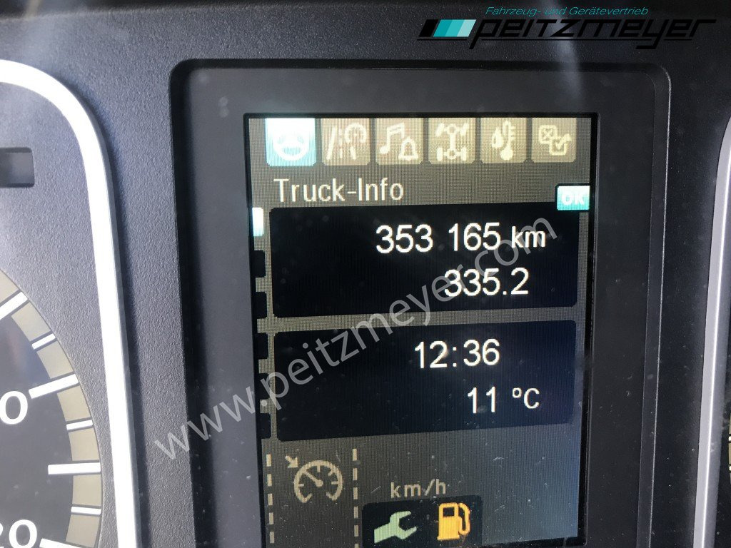 Refrigerator truck MERCEDES-BENZ Atego 818 L Tiefkühlkoffer m. Trennwand, Thermok T 800, LBW: picture 9