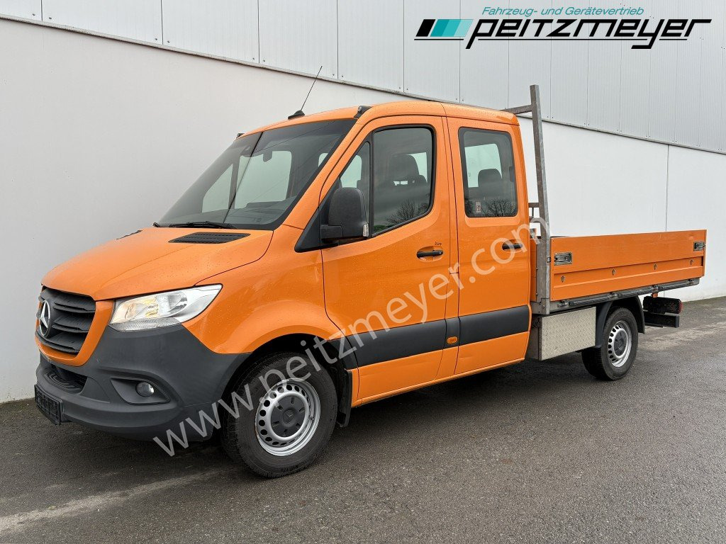 MERCEDES-BENZ Sprinter 314 CDI Doka Pritsche, Klima, Standh., AHK 2,8 t. - Flatbed van, Combi van: picture 1 MERCEDES-BENZ Sprinter 314 CDI Doka Pritsche, Klima, Standh., AHK 2,8 t. - Flatbed van, Combi van: picture 1