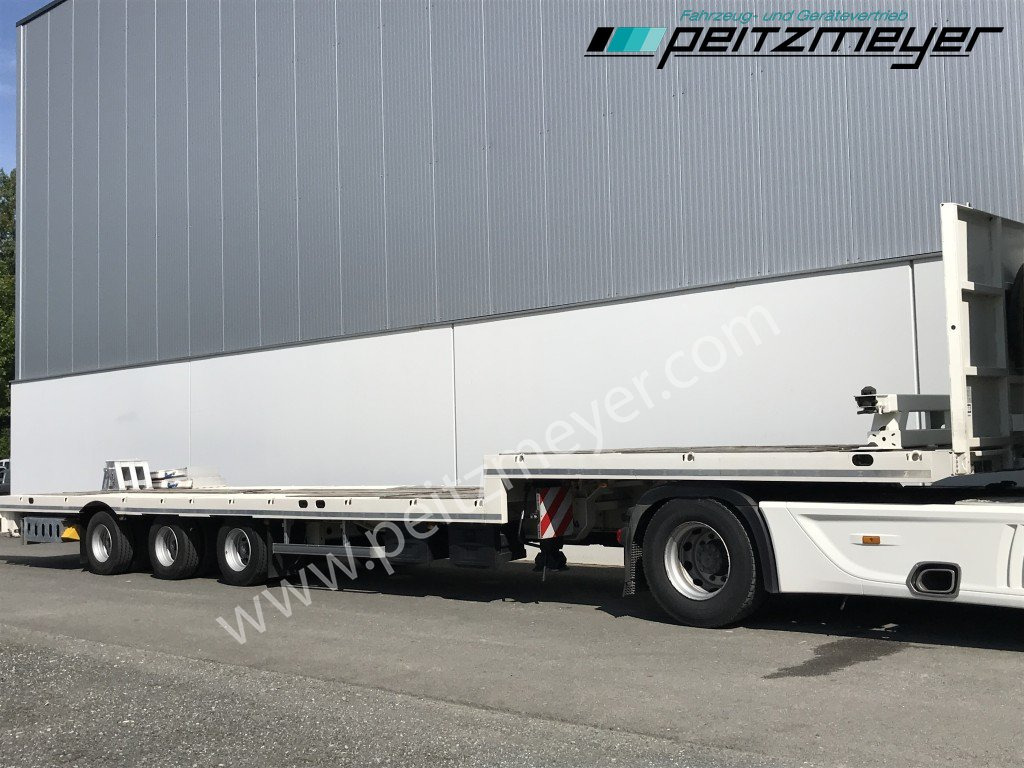 Möslein 3-Achs-Tieflader STO 3, Lenkachse, Rampen, neuwertig - Low loader semi-trailer: picture 3 Möslein 3-Achs-Tieflader STO 3, Lenkachse, Rampen, neuwertig - Low loader semi-trailer: picture 3