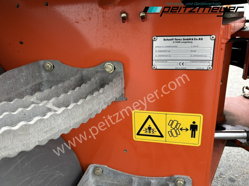 Wheel loader SCHAEFF RADLADER SKL 834 Palettengabel + Klappschaufel: picture 22