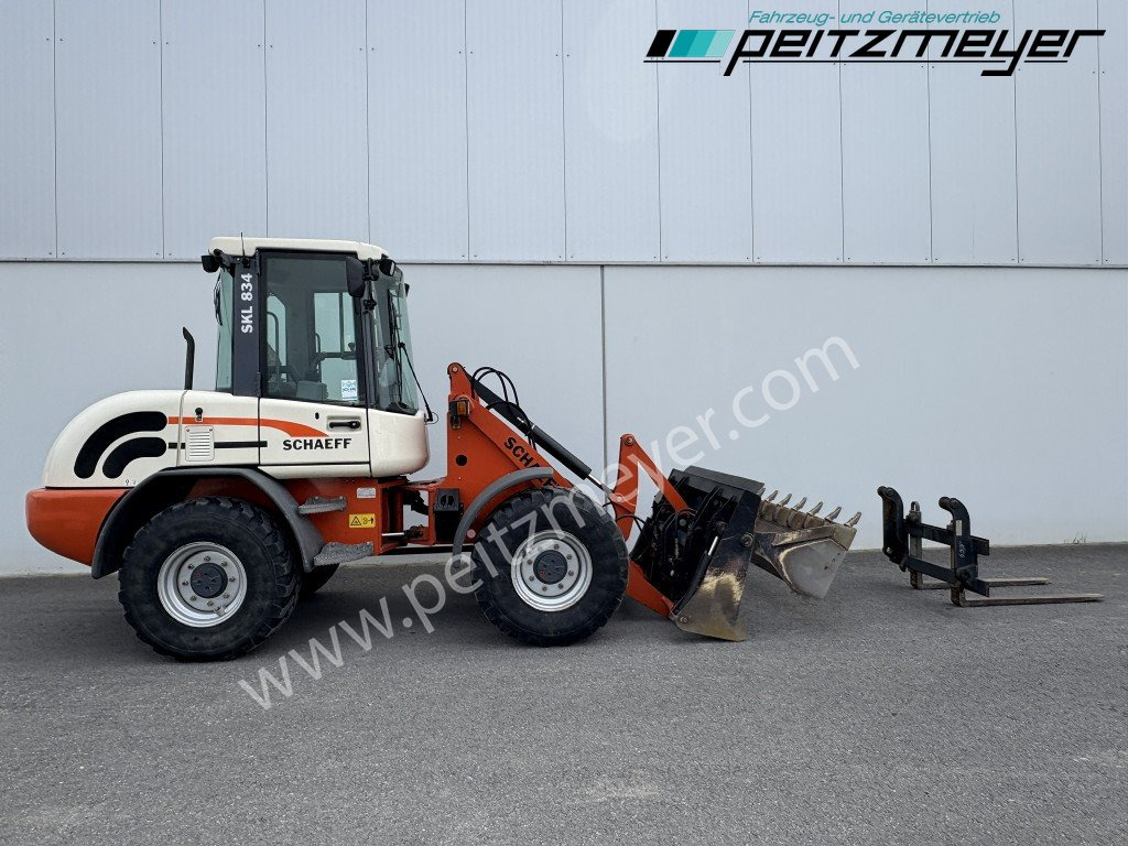 Wheel loader SCHAEFF RADLADER SKL 834 Palettengabel + Klappschaufel: picture 8