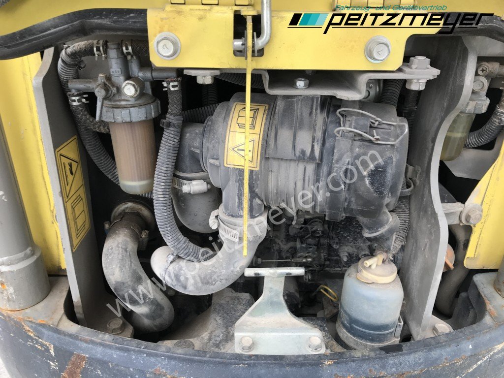 Mini excavator YANMAR MINIBAGGER Vio 17 verstellbares Fahrwerk Schnellwechsler mit 60 er und 100 Löffel: picture 18