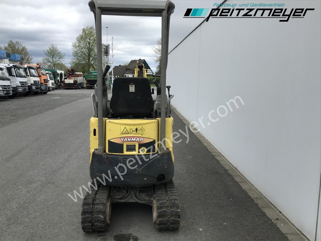 Mini excavator YANMAR MINIBAGGER Vio 17 verstellbares Fahrwerk Schnellwechsler mit 60 er und 100 Löffel: picture 8