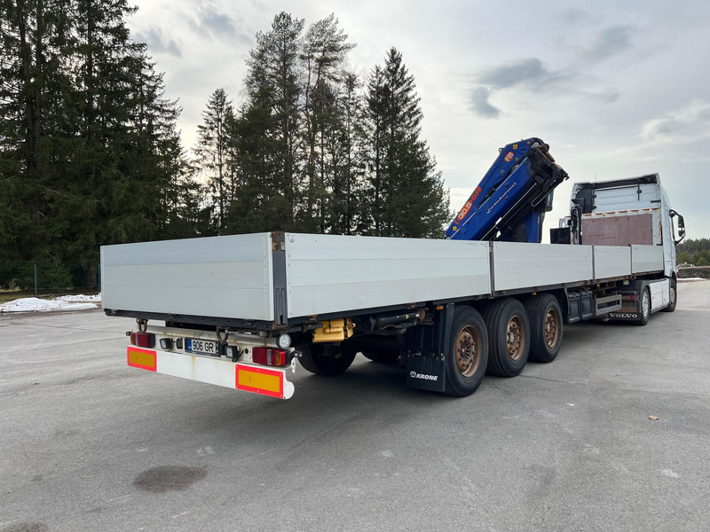 Krone SDP 27 - PM 30.5 SP Radio Stearing - Dropside/ Flatbed semi-trailer: picture 1 Krone SDP 27 - PM 30.5 SP Radio Stearing - Dropside/ Flatbed semi-trailer: picture 1