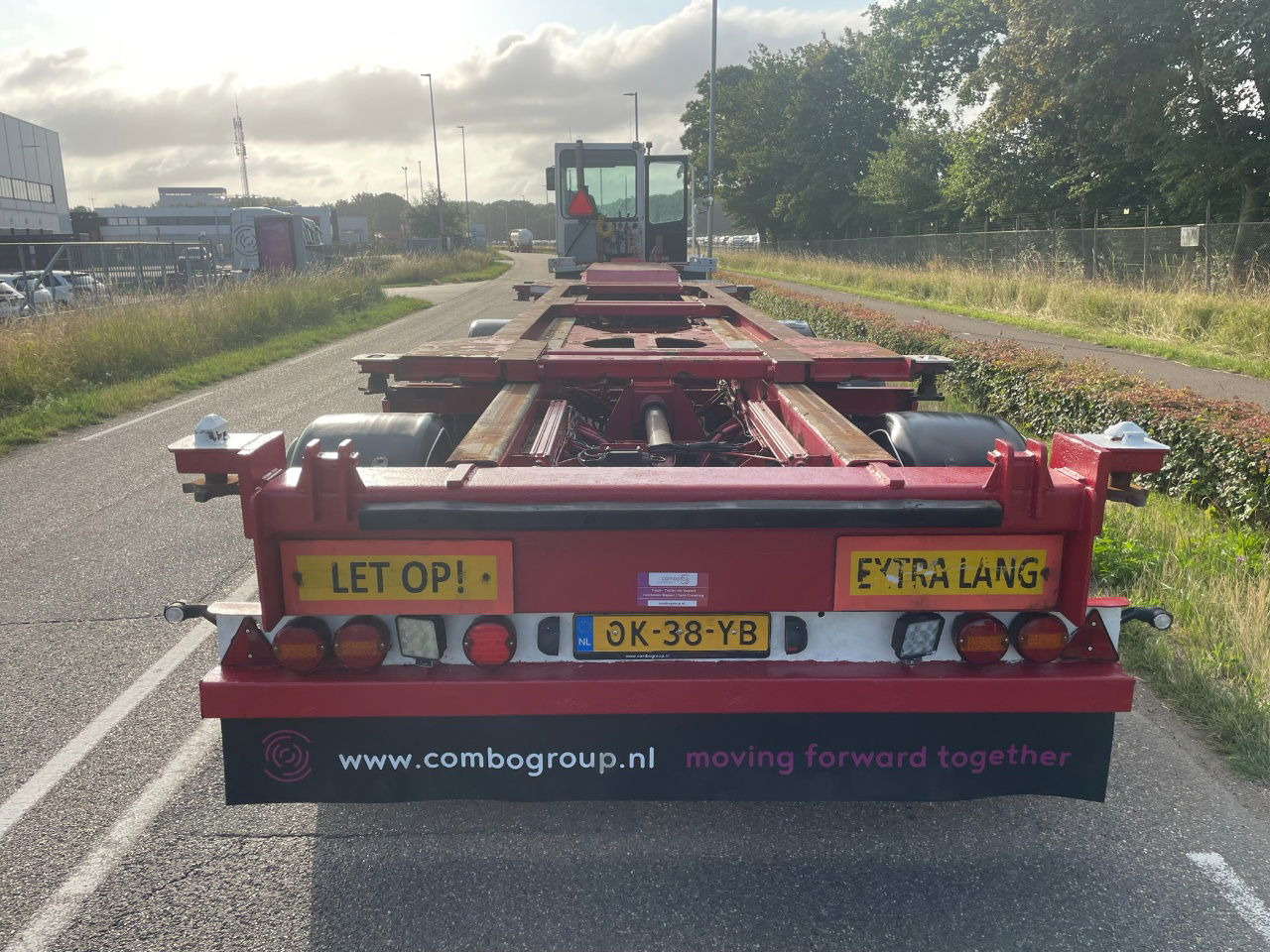 Renders ROC 16.27 CC X steering / Disc brakes /Lifting axle 20-30-40-45 FT HC - Container transporter/ Swap body semi-trailer: picture 3 Renders ROC 16.27 CC X steering / Disc brakes /Lifting axle 20-30-40-45 FT HC - Container transporter/ Swap body semi-trailer: picture 3