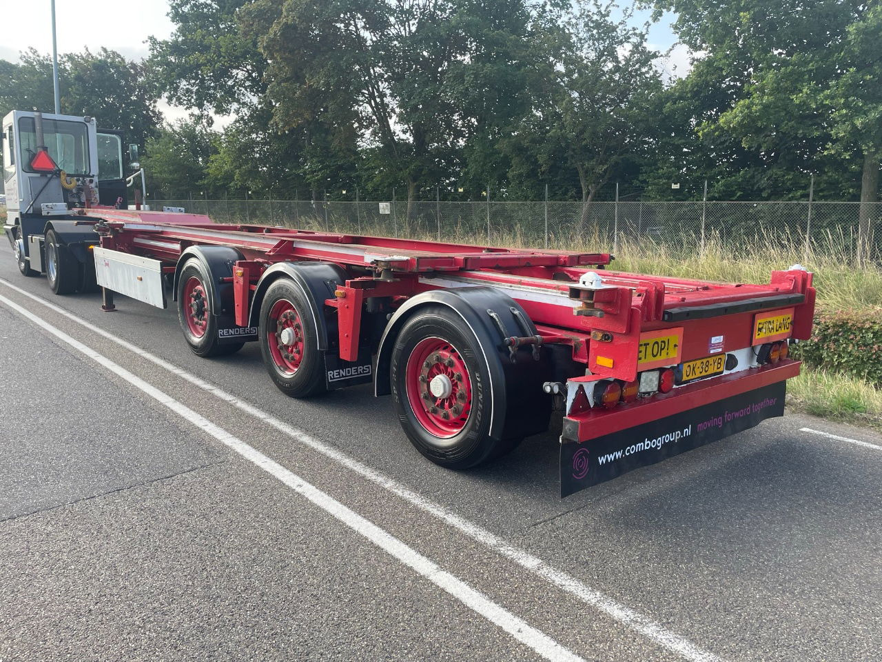 Renders ROC 16.27 CC X steering / Disc brakes /Lifting axle 20-30-40-45 FT HC - Container transporter/ Swap body semi-trailer: picture 2 Renders ROC 16.27 CC X steering / Disc brakes /Lifting axle 20-30-40-45 FT HC - Container transporter/ Swap body semi-trailer: picture 2