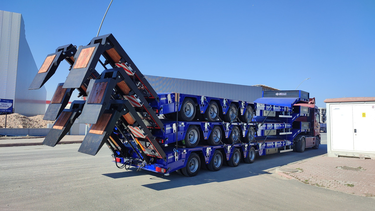 SINAN TANKER TRAILER Lowbed 4 axle - Low loader semi-trailer: picture 2 SINAN TANKER TRAILER Lowbed 4 axle - Low loader semi-trailer: picture 2