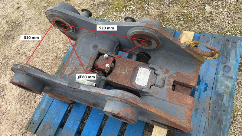 NTP20 B27 S2 - Quick coupler for Excavator: picture 5 NTP20 B27 S2 - Quick coupler for Excavator: picture 5