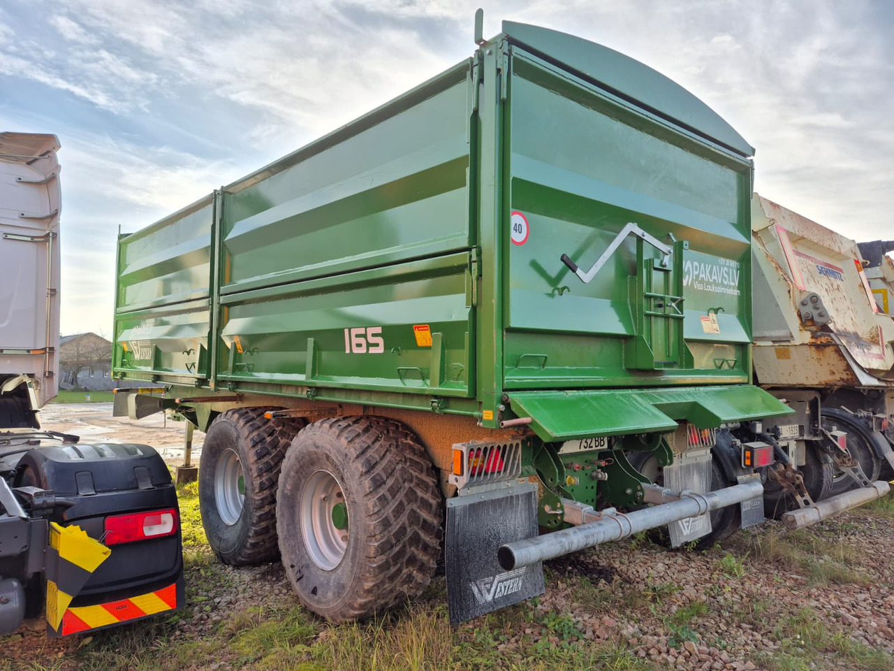 Western WF16S - Farm tipping trailer/ Dumper: picture 1 Western WF16S - Farm tipping trailer/ Dumper: picture 1