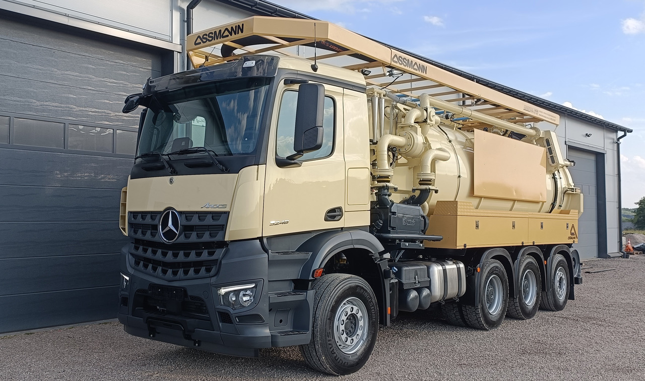 MERCEDES-BENZ AROCS ASSMANN stainless steel recykling - Vacuum truck: picture 1 MERCEDES-BENZ AROCS ASSMANN stainless steel recykling - Vacuum truck: picture 1