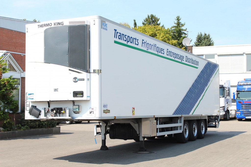 Chereau TK SLXi Spectrum Bi-Multi-Temp. Liftachse LBW - Refrigerator semi-trailer: picture 1 Chereau TK SLXi Spectrum Bi-Multi-Temp. Liftachse LBW - Refrigerator semi-trailer: picture 1