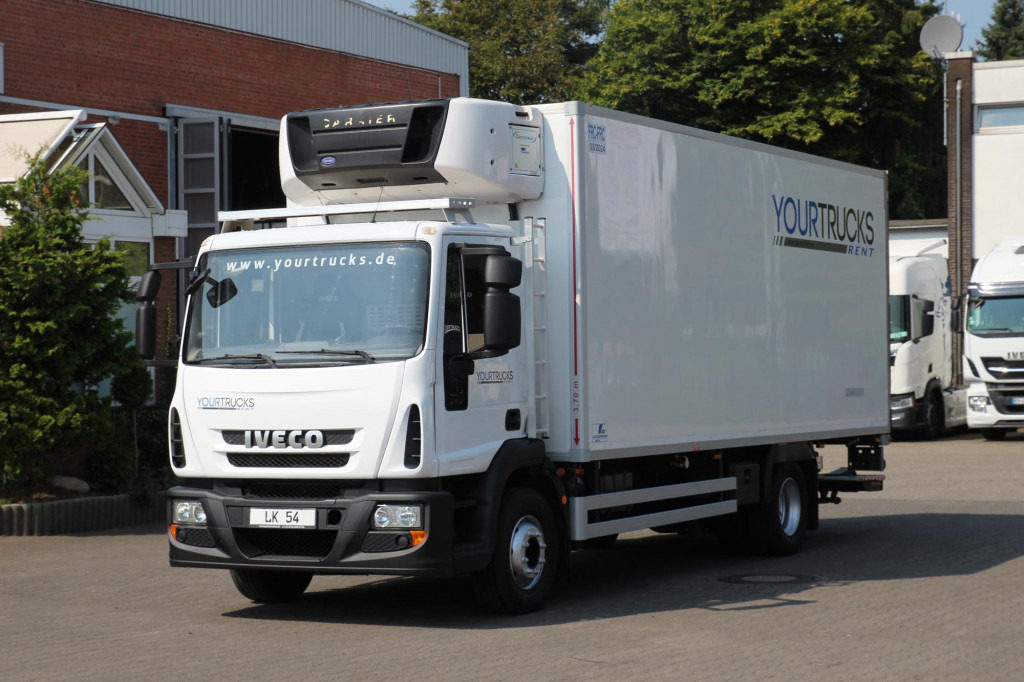 Iveco ML160E22 E5 Carrier S Bi-Temp. Strom TW Tür+LBW - Refrigerator truck: picture 1 Iveco ML160E22 E5 Carrier S Bi-Temp. Strom TW Tür+LBW - Refrigerator truck: picture 1