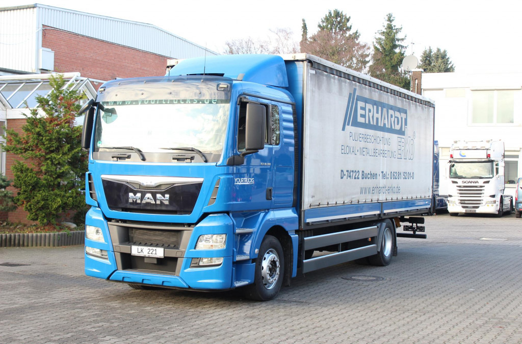 MAN TGX 18.360 Retarder Plane Edscha Aluwand - Curtainsider truck: picture 1 MAN TGX 18.360 Retarder Plane Edscha Aluwand - Curtainsider truck: picture 1