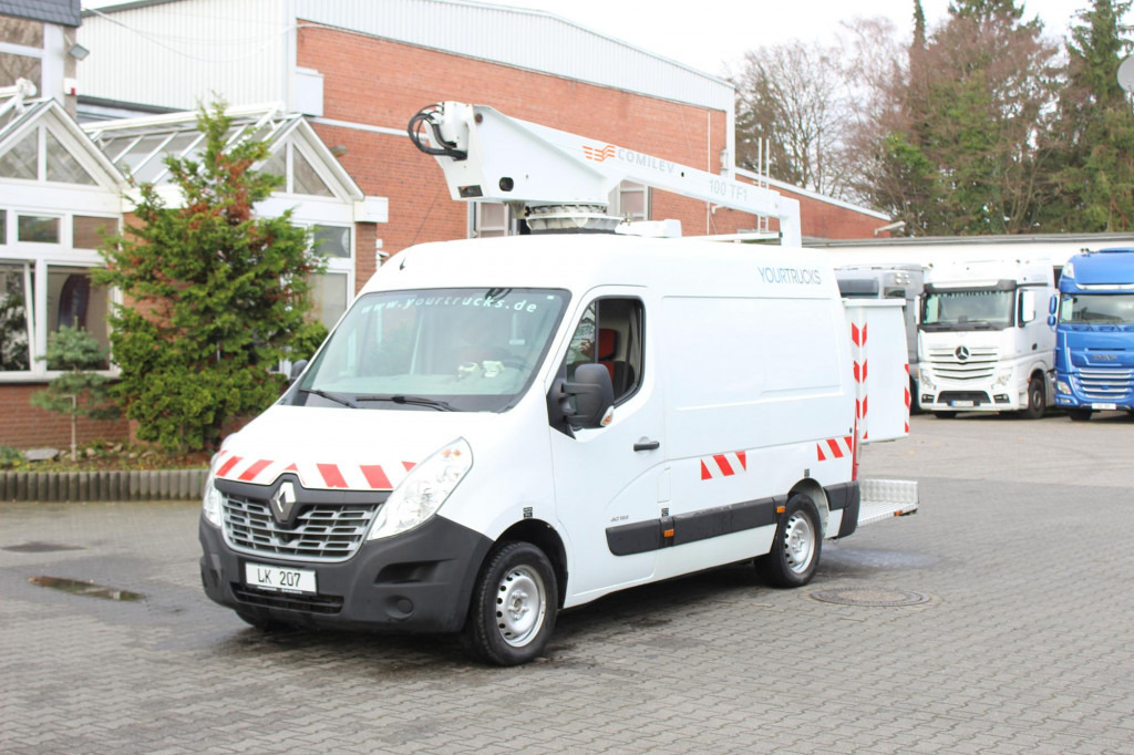 Renault Master Bühne EN100TF1 10m Klima 561h AHK - Truck mounted aerial platform: picture 1 Renault Master Bühne EN100TF1 10m Klima 561h AHK - Truck mounted aerial platform: picture 1