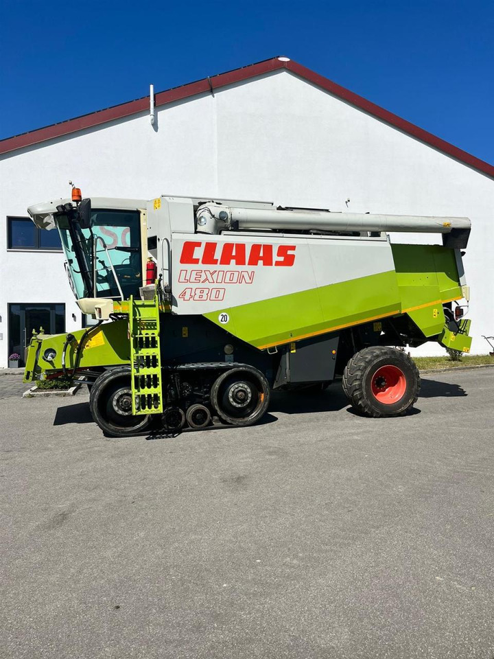 CLAAS Lexion 480 TerraTrac, ca. 3956 Bh, Baujahr 1999 - Combine harvester: picture 2 CLAAS Lexion 480 TerraTrac, ca. 3956 Bh, Baujahr 1999 - Combine harvester: picture 2