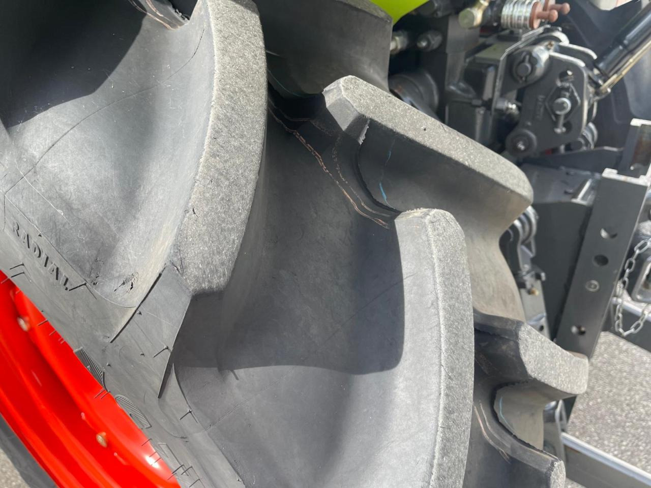 Farm tractor CLAAS Nexos 210 mit Frontlader und FZW, 236Bh, NEUWERTIG!: picture 13