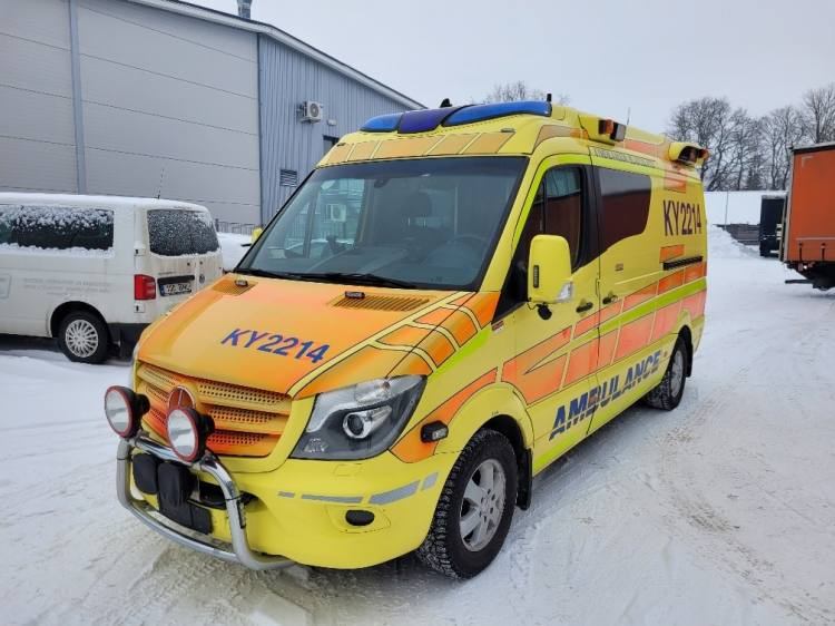 MERCEDES – BENZ SPRINTER 3.0D AMBULANCE (TAMLANS) KLIMA, 11.2016, EURO 6 - Ambulance: picture 2 MERCEDES – BENZ SPRINTER 3.0D AMBULANCE (TAMLANS) KLIMA, 11.2016, EURO 6 - Ambulance: picture 2